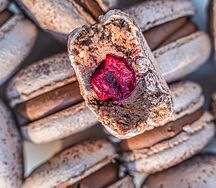 Макаронс Пьяная вишня