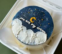 Бенто-торт Звездное небо
