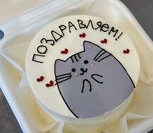 Бенто-торт с котом