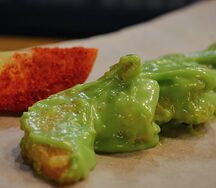 Лангустины с соусом васаби