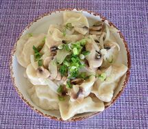 Вареники с картофелем