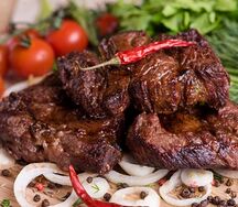 Шашлык из говядины