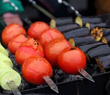 Шашлык из овощей
