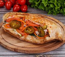 Шаурма барбекю в мексиканской пите