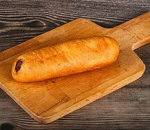 Сосиска в тесте жареная