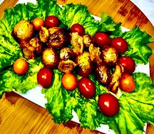 Картофель с курдюком