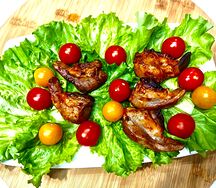 Шашлык из бараньего языка 