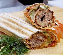 Шаурма-кебаб из курицы