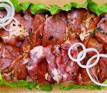 Свиная шейка в маринаде