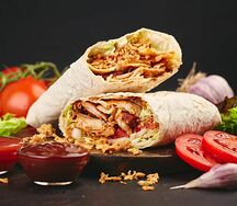 Шаурма с курицей Бекон Ранч