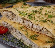 Чебурек с курицей