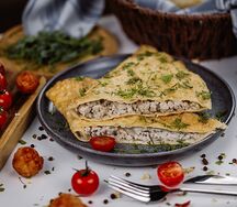 Чебурек с курицей