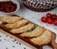 Чебуреки мини с курицей