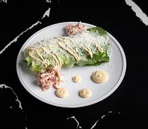 Салат качан с креветками