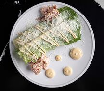 Салат качан с курицей