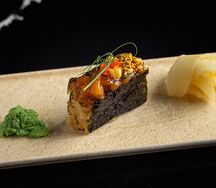 Открытый ролл лосось