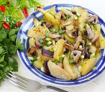 Картофель с грибами