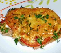 Мясо по-французски