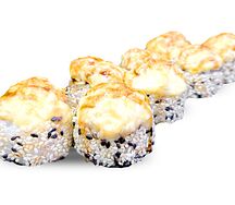 Запечённый ролл с креветкой