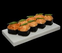 Запеченный с куриным филе