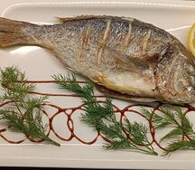 Дорадо на гриле и на пару