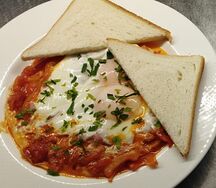 Шакшука со сладким перцем