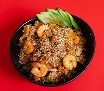 Рис с креветками