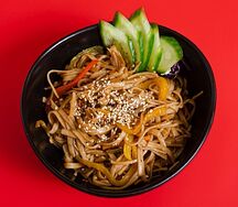 Лапша с овощами