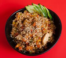 Рис с курицей