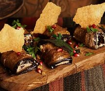 Баклажаны с чесноком и с грецкими орехами