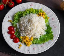 Рис отварной с кукурузой