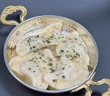Вареники с картошкой и жареным луком