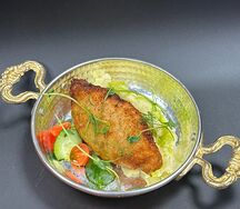 Пюрешка с домашней котлеткой