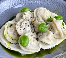 Пельмени с курицей