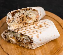 Шаурма на соусе медово-горчичном