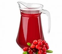 Морс клюквенный