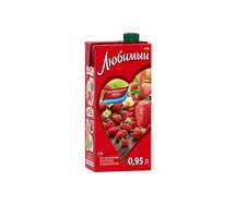 Сок Любимый Земляничное лето