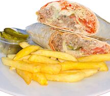 Шаурма с говядиной