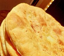 Осетинский пирог с сыром (уалибах)