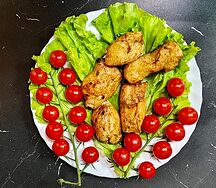 Шашлык из куриной грудки