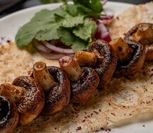 Шампиньоны на углях