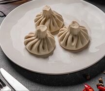 Хинкали с грибами