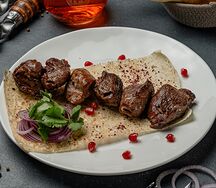 Шашлык из бараньей мякоти