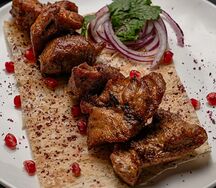 Шашлык из куриного бедра