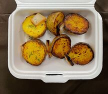 Картофель с салом