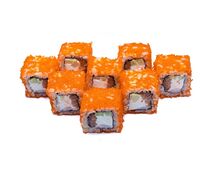 Калифорния с тигравой креветки
