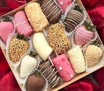 Клубнично банановый микс