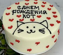 Бенто-торт Кот