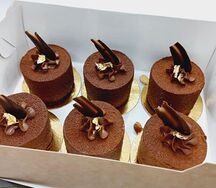 Пирожные шоколадная массала