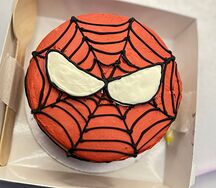 Бенто-торт Паук